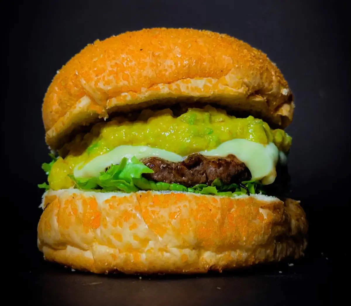 Hamburguesa con guacamole